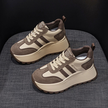 Παπούτσια Forrest Gump αυξήθηκαν στο 20246CM, φθινοπωρινά και χειμερινά, αντιολισθητικά, εξαιρετικά ελαφριά, κόκκινα, αθλητικά παπούτσια Ankora με ψηλή κορυφή, Torre