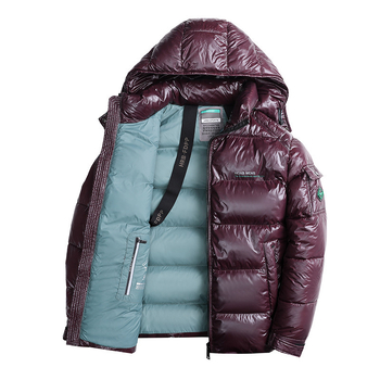 Μοντέρνο ανδρικό μπουφάν με βαμβακερή επένδυση, άνετο, ζεστό, αντιανεμικό, αδιάβροχο, κουκούλα, αποσπώμενο, φθινοπωρινό και χειμωνιάτικο κρύο, χοντρό παλτό