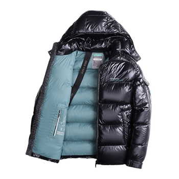 Μοντέρνο ανδρικό μπουφάν με βαμβακερή επένδυση, άνετο, ζεστό, αντιανεμικό, αδιάβροχο, κουκούλα, αποσπώμενο, φθινοπωρινό και χειμωνιάτικο κρύο, χοντρό παλτό
