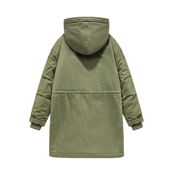 „American Retro M51“ vidutinio ir ilgo ilgio vėjo striukė „Parker“ su gobtuvu „Ami Kaji“ ilgas paltas. Vyriška striukė su medvilniniu pamušalu. Rudens ir žiemos striukė.