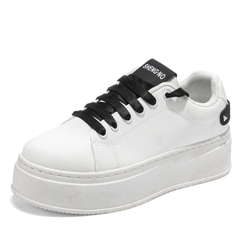 Καλοκαιρινά Ανδρικά Παπούτσια Νέα Αναπνέοντα Λευκά Παπούτσια Μοντέρνα Ανδρικά Αθλητικά Παπούτσια με Χοντρή Σόλα που Αυξάνει το Ύψος, Casual Παπούτσια Μοντέρνα Παπούτσια