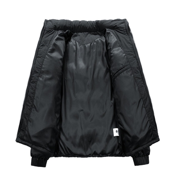 Βαμβακερά Ρούχα Ανδρικά Χειμερινά Νέα Αμερικάνικα Μονόχρωμα Χαλαρά Casual Σκούφο Εργαλείων Αφαιρούμενο Αντιανεμικό Ανθεκτικό στο Κρύο Ζεστό Βαμβακερό Παλτό