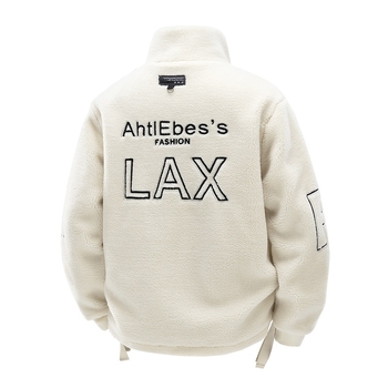 Φθινόπωρο και Χειμώνας 2024 Νέο Ανδρικό Φλις Μπουφάν Ρούχα από Φλις Αρνί Βαμβάκι για Άνδρες και Γυναικεία Μοντέρνα Ρούχα για Ζευγάρια Χαλαρό Μπουφάν με Βαμβακερή Επένδυση για Άνδρες