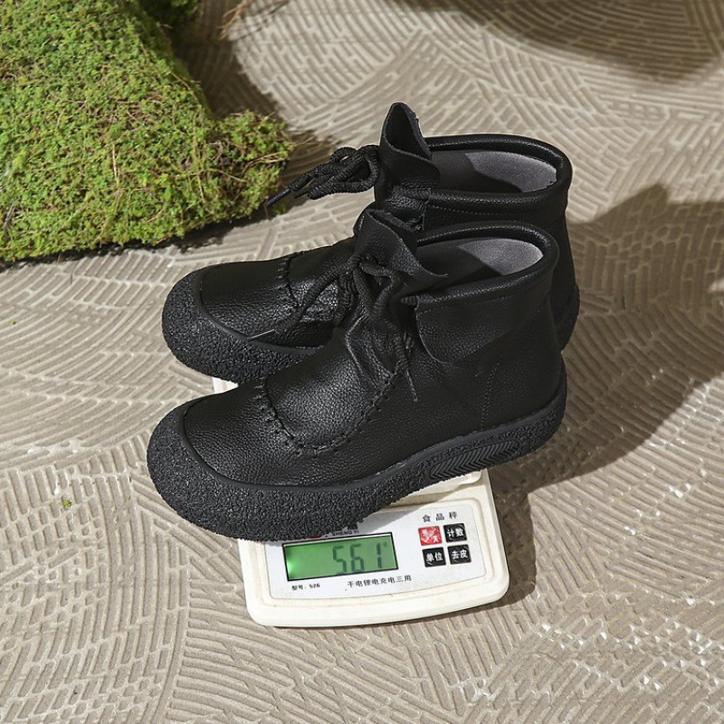 Cizme scurte cu talpă moale și talpă groasă, lucrate manual, pentru femei, comerț exterior transfrontalier, toamna și iarna, noi