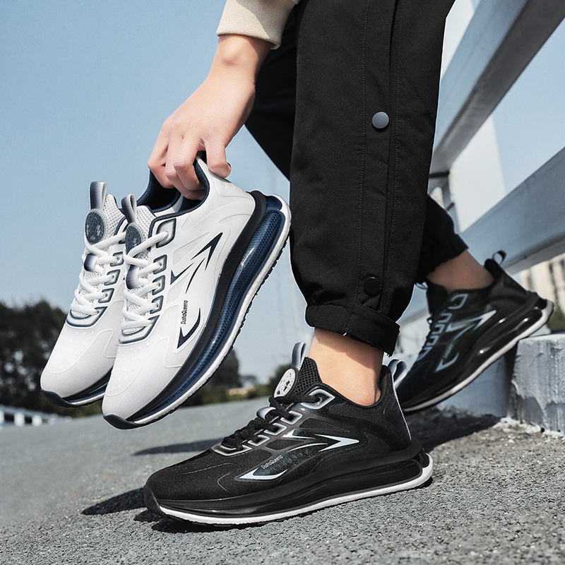 Pantofi sport casual fluorescenți de 45 de yarzi, mărime plus, pantofi sport pentru bărbați, vară 2025, en-gros, cu talpă groasă, pantofi de alergare în aer liber, 36-45, pantofi pentru bărbați