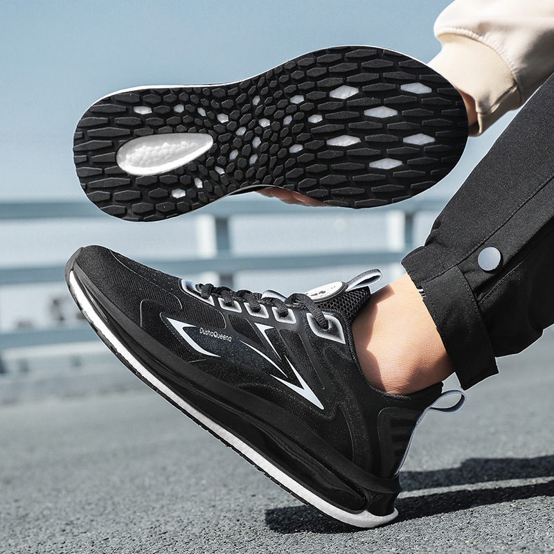 Pantofi sport casual fluorescenți de 45 de yarzi, mărime plus, pantofi sport pentru bărbați, vară 2025, en-gros, cu talpă groasă, pantofi de alergare în aer liber, 36-45, pantofi pentru bărbați