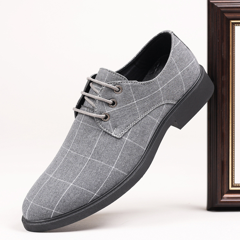 Pantofi din piele de afaceri formali, pantofi pentru bărbați, pantofi de vară respirabili pentru tineret, stil coreean, casual britanic, pantofi din piele transfrontalieri