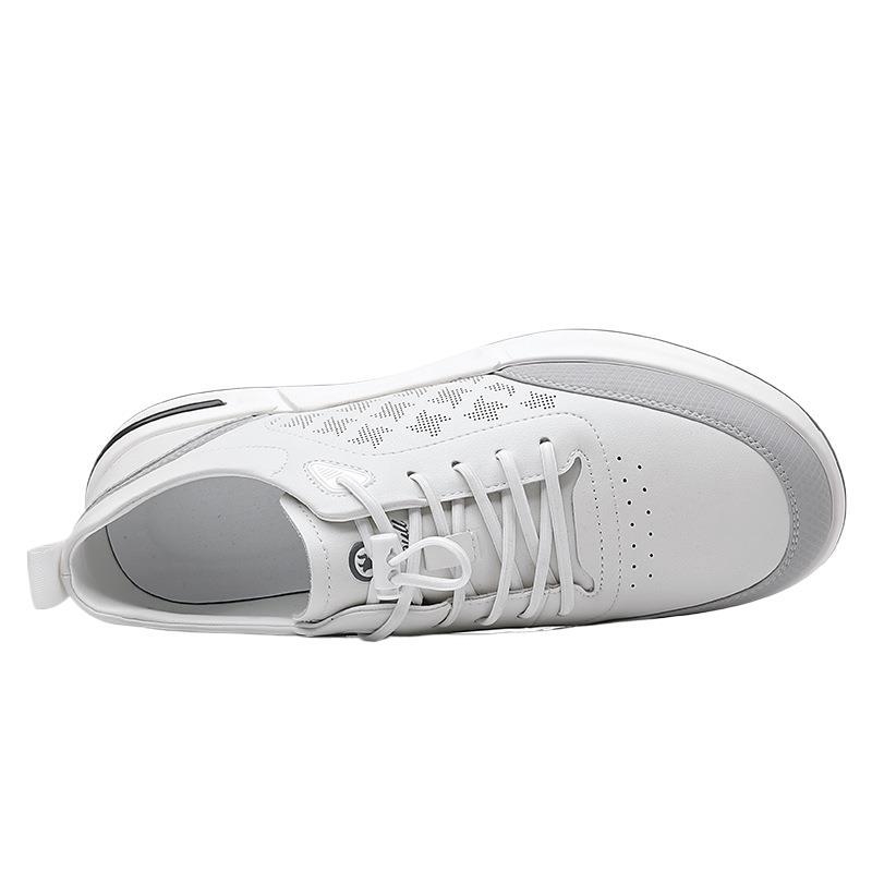 Proljetne i ljetne nove muške lagane modne svakodnevne višenamjenske muške ležerne cipele bijele cipele otporne na habanje ulične tenisice