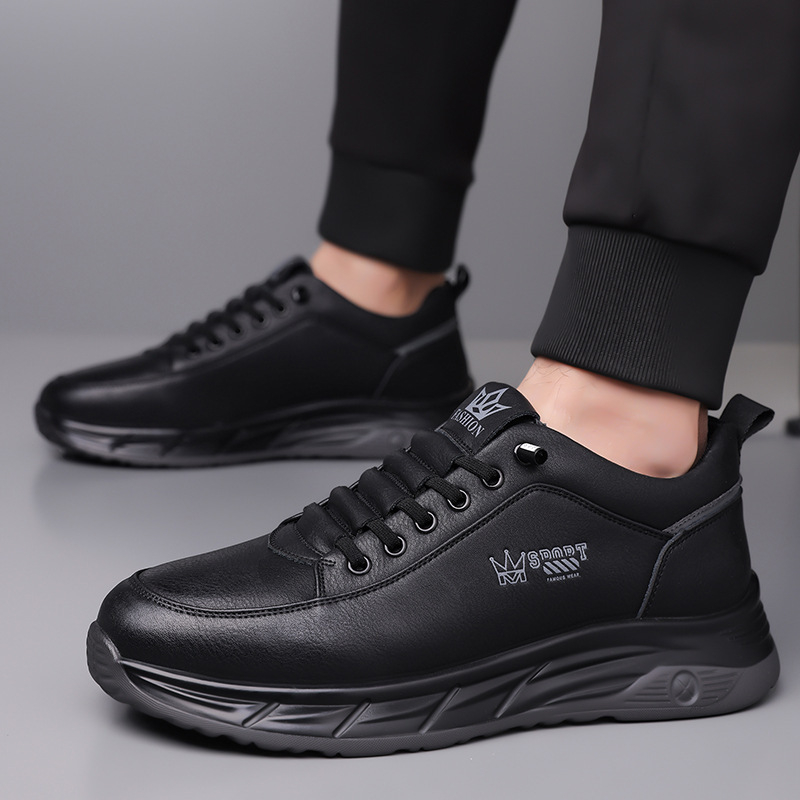 Pantofi sport pentru bărbați, pantofi sport casual din piele pentru bărbați, pantofi sport ...