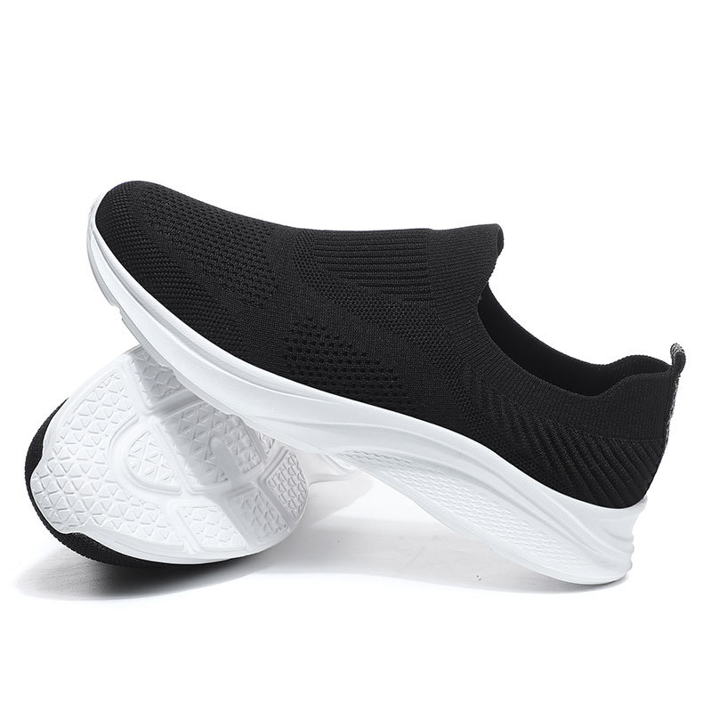 Nove ljetne muške cipele za 2022., slip-on, muške leteće pletene, prozračne, plus size slip-on, lijene, ležerne cipele