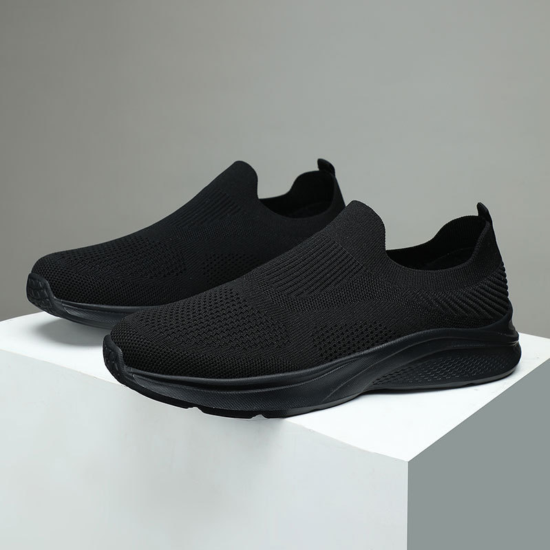 Nove ljetne muške cipele za 2022., slip-on, muške leteće pletene, prozračne, plus size slip-on, lijene, ležerne cipele