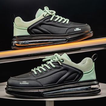 2025 Νέα Ανδρικά Αθλητικά Παπούτσια με Χοντρές Σόλες, Μήκους, Μεγάλου Μήκους, Αθλητικά, Ανθεκτικά στη Φθορά, Αντιολισθητικά, Μοντέρνα