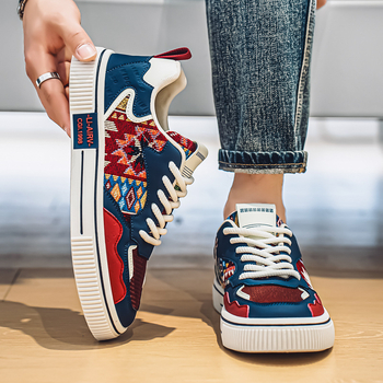 2025 Nove ljetne tenisice za muškarce, sportske i ležerne cipele u korejskom stilu, moderne tenisice s debelim potplatom za mlade, muške, veleprodaja