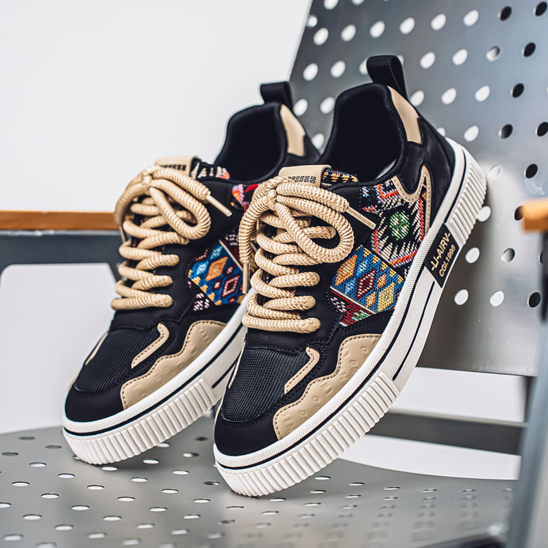 2025 Nove ljetne tenisice za muškarce, sportske i ležerne cipele u korejskom stilu, moderne tenisice s debelim potplatom za mlade, muške, veleprodaja