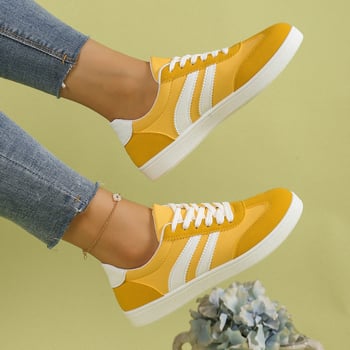 Pantofi sport casual cu talpă moale, model Joker Forrest Gump, de primăvară 2025, cu șireturi, mărime mare, en-gros