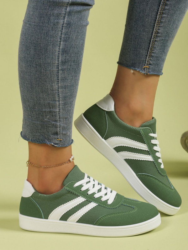 Pantofi sport casual cu talpă moale, model Joker Forrest Gump, de primăvară 2025, cu șireturi, mărime mare, en-gros