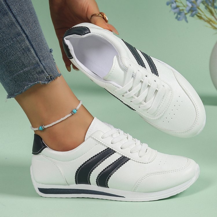 Pantofi sport casual cu talpă moale, model Joker Forrest Gump, de primăvară 2025, cu șireturi, mărime mare, en-gros