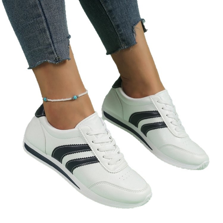 Pantofi sport casual cu talpă moale, model Joker Forrest Gump, de primăvară 2025, cu șireturi, mărime mare, en-gros