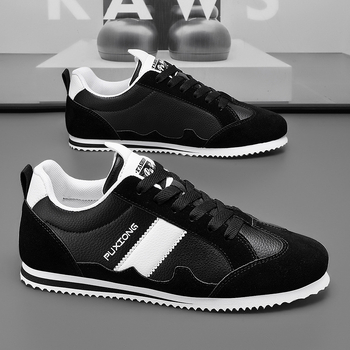 Pantofi sport pentru bărbați, pantofi de primăvară și toamnă, mărime plus, sport, pantofi casual, la modă, Joker, studenți, pantofi naționali la modă, respirabili, la modă, pantofi de bord 823