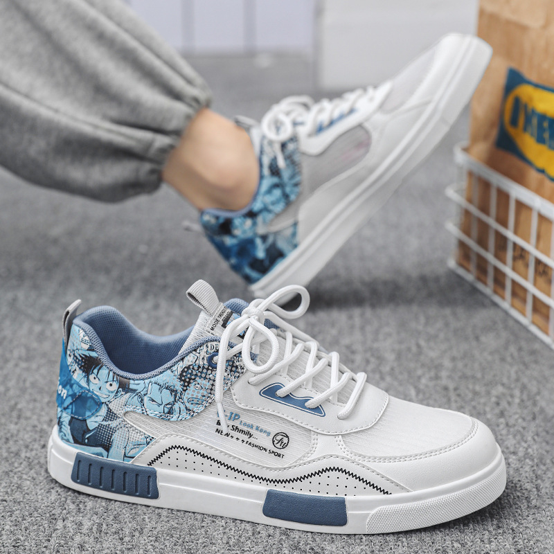 Ljetne tenisice s izrezima velikih veličina 2025. 45 Prozračne mrežaste cipele 46 Nacionalni trend muške cipele Omladinske sportske ležerne cipele 47