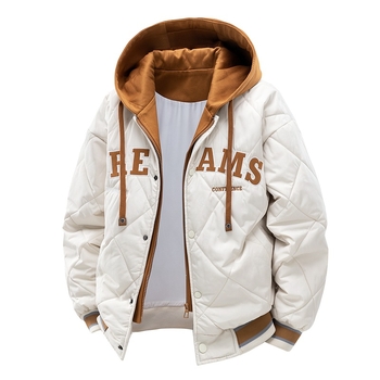 Νέο ανδρικό μπουφάν με επένδυση από βαμβάκι για το φθινόπωρο και τον χειμώνα του 2024, μοντέρνο αθλητικό μπουφάν με επένδυση από βαμβάκι, αθλητικό, μπουφάν με επένδυση από βαμβάκι, για άνδρες