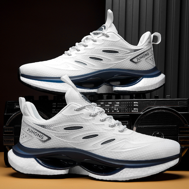 Pantofi sport pentru bărbați și femei, pantofi de alergare respirabili noi de vară, pantofi sport ușori pentru bărbați, model Popcorn CrossBorder