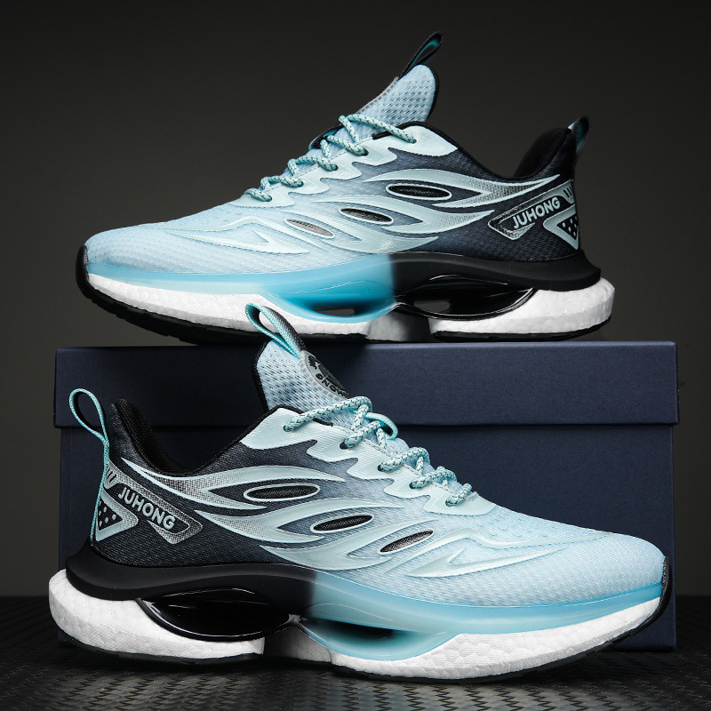 Pantofi sport pentru bărbați și femei, pantofi de alergare respirabili noi de vară, pantofi sport ușori pentru bărbați, model Popcorn CrossBorder