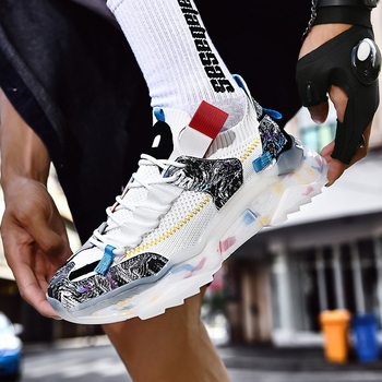 Határokon átnyúló nagy méretű 2022 divatos Torre cipők lélegző repülő hálós cipők őszi új férfi cipők divatos szabadtéri cipők