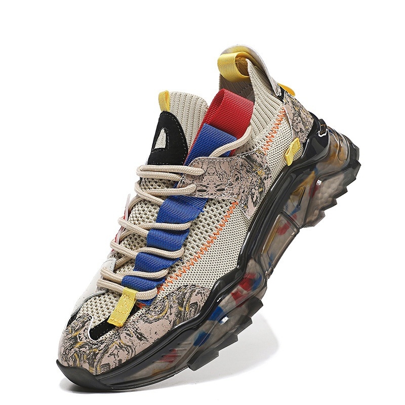 Határokon átnyúló nagy méretű 2022 divatos Torre cipők lélegző repülő hálós cipők őszi új férfi cipők divatos szabadtéri cipők