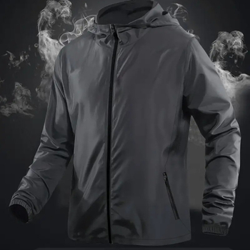 Rudens naujas lauko plius dydžio striukė vyrams jaunimui ir vidutinio amžiaus sportui laisvalaikiui bėgimui laisvalaikio striukė su gobtuvu vyrams