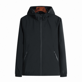 Rudens naujas lauko plius dydžio striukė vyrams jaunimui ir vidutinio amžiaus sportui laisvalaikiui bėgimui laisvalaikio striukė su gobtuvu vyrams