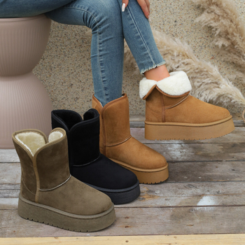 Χειμερινές μπότες χιονιού, μεγάλες, επίπεδες, ψηλοτάβανες, βαμβακερές μπότες εξωτερικού εμπορίου, βορειοανατολικά, για γυναίκες, με βελούδινες, ζεστές μπότες χιονιού για γυναίκες