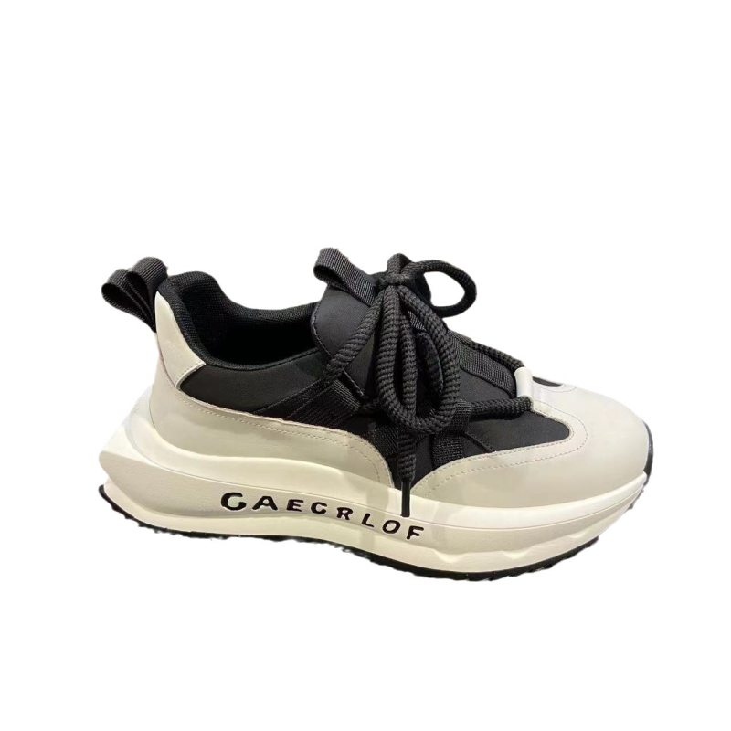 2023 m. nauji laisvi, kvėpuojantys, madingi sportiniai ir laisvalaikio batai, storapadiai tėčio batai, aukštesni sportbačiai, interneto įžymybių vyriški batai