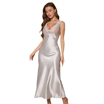 „Temu AliExpress“ tarpvalstybiniai nauji europietiški ir amerikietiški seksualūs stiliaus nėriniuoti dirželiai, prigludę, elegantiški ilgi naktinukai