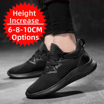 Pantofi sport pentru bărbați cu creștere în înălțime, toamna 2023, pantofi sport respirabili pentru bărbați cu 10 cm, pantofi sport invizibili cu creștere în înălțime, 6 mesh, pantofi sport pentru bărbați, 8