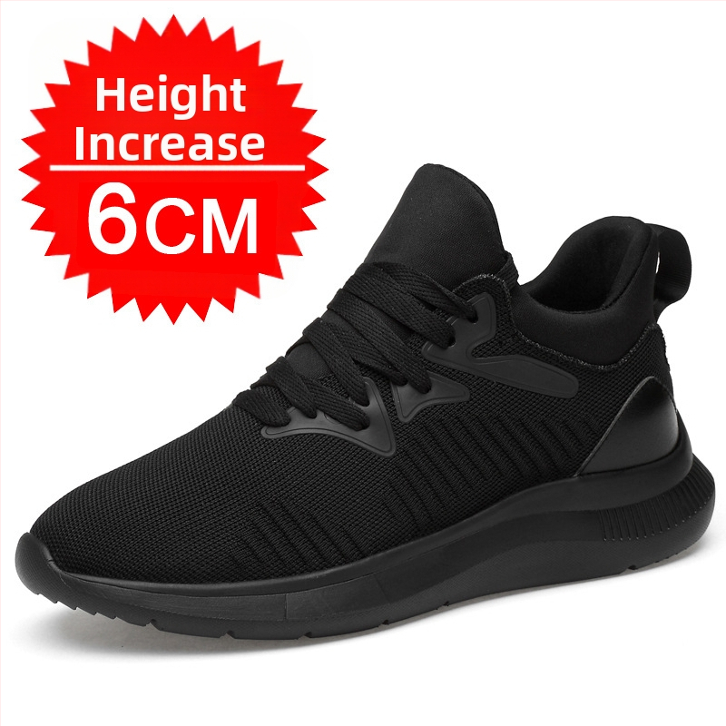 Pantofi sport pentru bărbați cu creștere în înălțime, toamna 2023, pantofi sport respirabili pentru bărbați cu 10 cm, pantofi sport invizibili cu creștere în înălțime, 6 mesh, pantofi sport pentru bărbați, 8