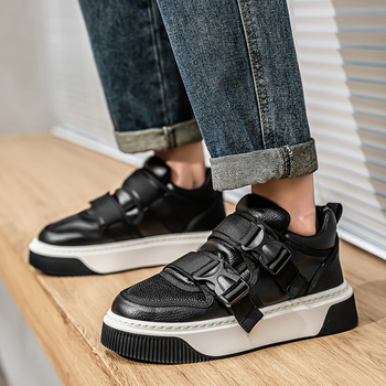 Ανδρικά Παπούτσια 2025 Νέα Καλοκαιρινά Μοντέρνα Υπαίθρια Casual Παπούτσια Αθλητικά Κορεάτικα Στυλ Μοντέρνα Παπούτσια Εφηβικά Παπούτσια Φοιτητών Πλατφόρμες
