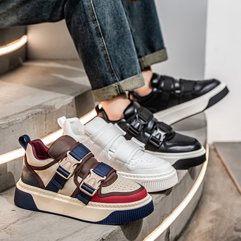 Ανδρικά Παπούτσια 2025 Νέα Καλοκαιρινά Μοντέρνα Υπαίθρια Casual Παπούτσια Αθλητικά Κορεάτικα Στυλ Μοντέρνα Παπούτσια Εφηβικά Παπούτσια Φοιτητών Πλατφόρμες
