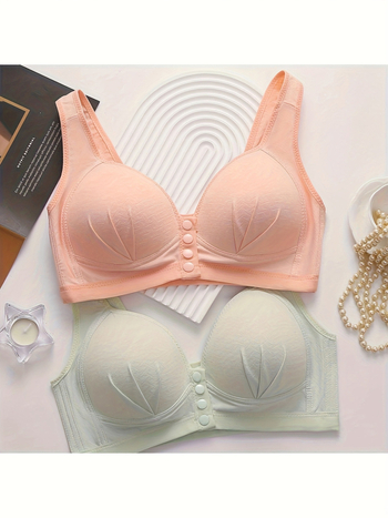 2025. aasta piiriülene uus Euroopa ja Ameerika viieosaline suures suuruses õmblusteta traadita push-up rinnahoidja