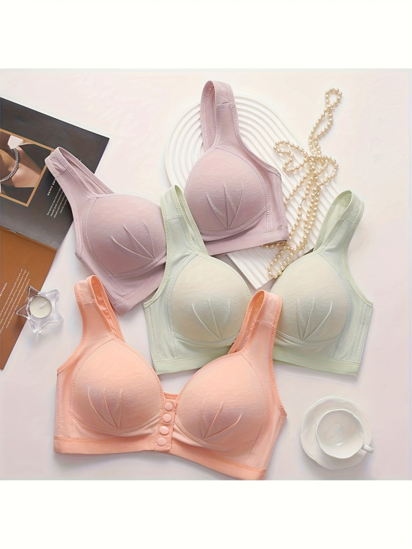 2025. aasta piiriülene uus Euroopa ja Ameerika viieosaline suures suuruses õmblusteta traadita push-up rinnahoidja