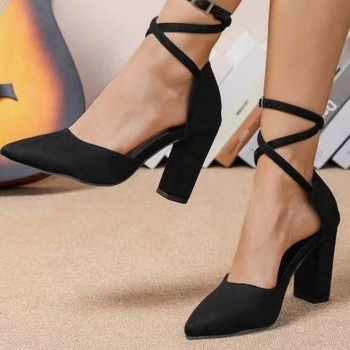 Νέα σανδάλια με ψηλοτάκουνα πέδιλα για την άνοιξη και το καλοκαίρι του 2024, γυναικεία σανδάλια με λουράκι dopamine, γυναικεία παπούτσια Tide