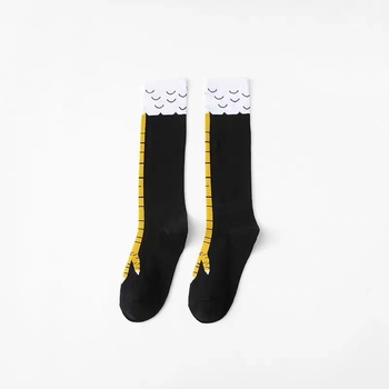 Забавни чорапи с пилешки нокти за жени от цял свят, тънки чорапи с пилешки крачета за Хелоуин, шегаджийски чорапи с щраусови крачета за мъже, чорапи с пилешки крачета