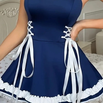 Νέα Ευρωπαϊκή και Αμερικανική Διασυνοριακή Σέξι Στολή Νοσοκόμας Pure Desire Temptation Σέξι Καυτή Στολή Πάθους με Τιράντες Γυναικεία Ρούχα