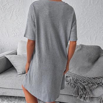 2024 Stația internațională europeană și americană, cele mai bine vândute îmbrăcăminte de lucru zilnică, rochie simplă de casă, rochie de noapte lejeră și confortabilă de vară pentru femei
