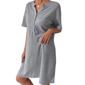2024 Stația internațională europeană și americană, cele mai bine vândute îmbrăcăminte de lucru zilnică, rochie simplă de casă, rochie de noapte lejeră și confortabilă de vară pentru femei