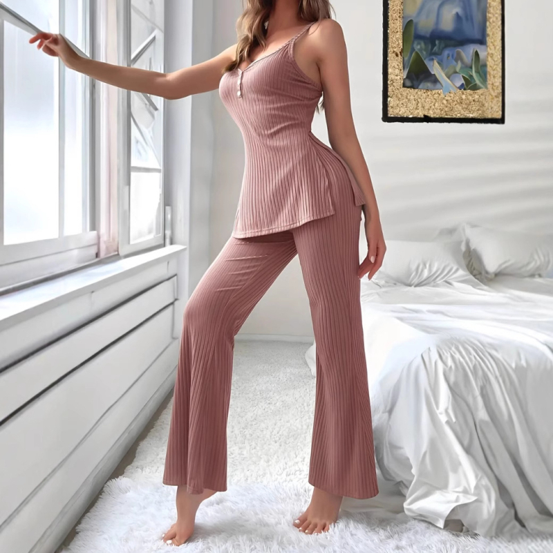 2025 m. tarpvalstybinės pižamos, didmeninė prekyba Europos ir Amerikos eksportu, iškirptas namų komplektas suaugusiems, vienetinis pristatymas, seksualus