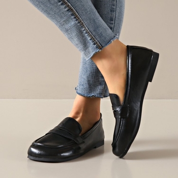 Mocasini casual confortabili cu talpă moale, pantofi fără mâneci pentru femei, primăvara și toamna 2025, pantofi noi la modă din piele, pantofi pentru femei