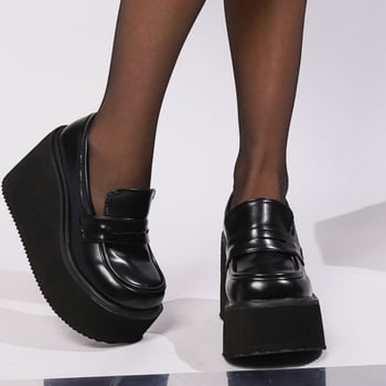 Japanske JK uniformne cipele Mary Jane, ženske cipele za vanjsku trgovinu, veličine 42, s debelim podom, kožne cipele s tankim dnom