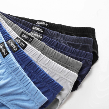 Vīriešu kokvilnas elpojoša apakšveļa vairumtirdzniecības vidēja jostasvietas biksītes U izliektas somas vīriešu īsās bikses