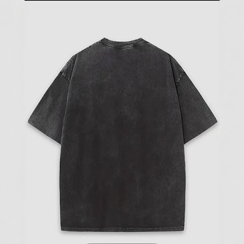 Ανδρικό μπλουζάκι με τυπωμένο σχέδιο Anime Pain, ρετρό πλυμένο, 100% βαμβακερό μπλουζάκι